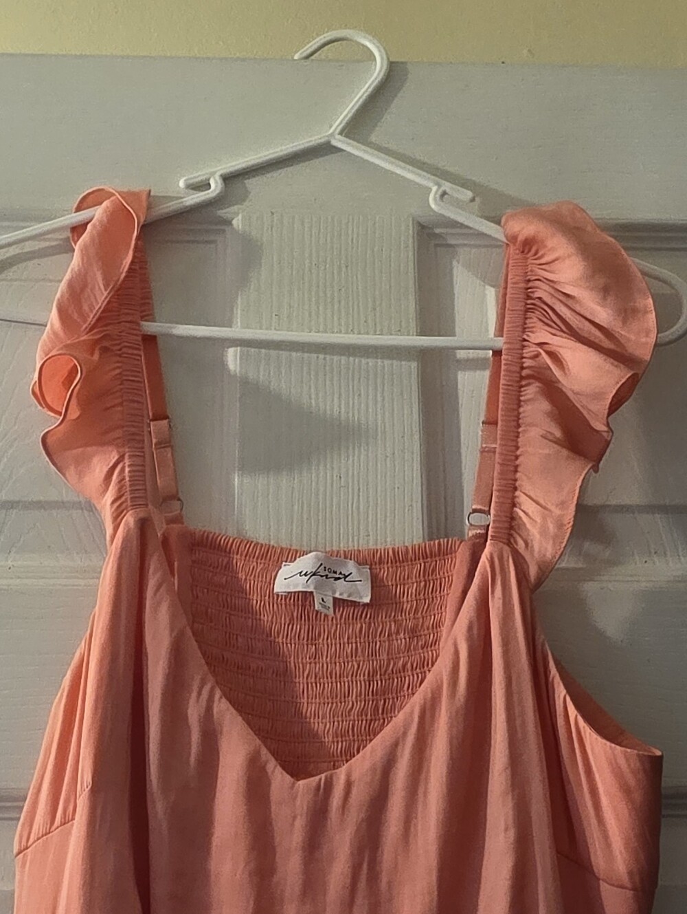 Soma Coral Ruffle-Strap Maxi Dress - Picture 4 of 5